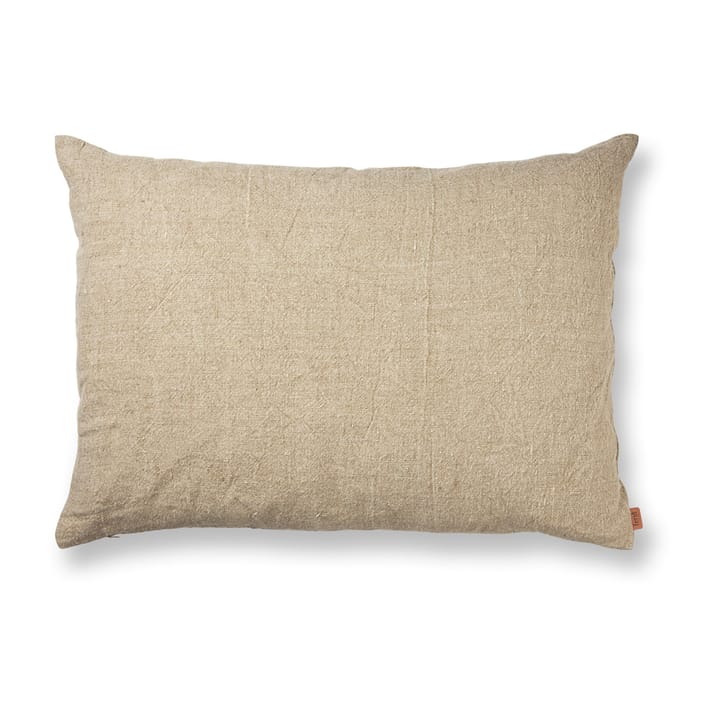 Heavy Linen cushion 60x80 cm - Natural - Ferm LIVING