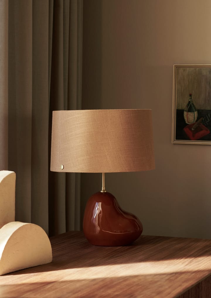 Hebe lamp base small, Terracotta Ferm Living
