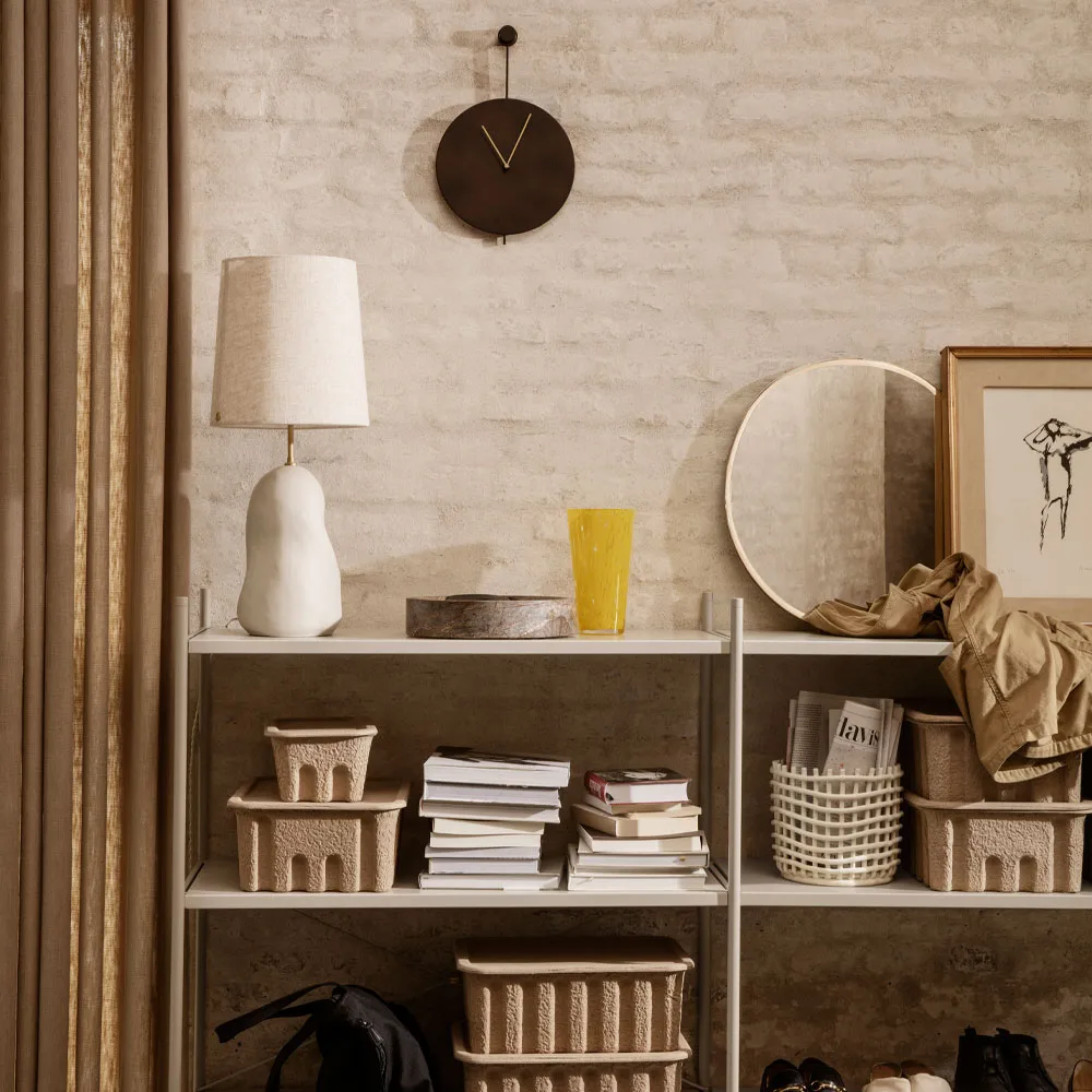 Hebe lamp shade medium, Natural Ferm Living