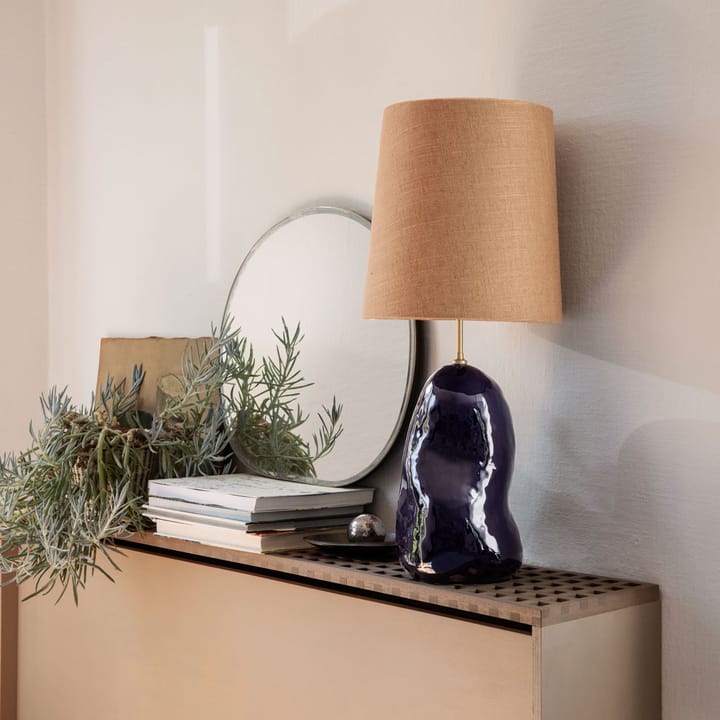 Hebe Lampfoot - Dark grey, large - ferm LIVING