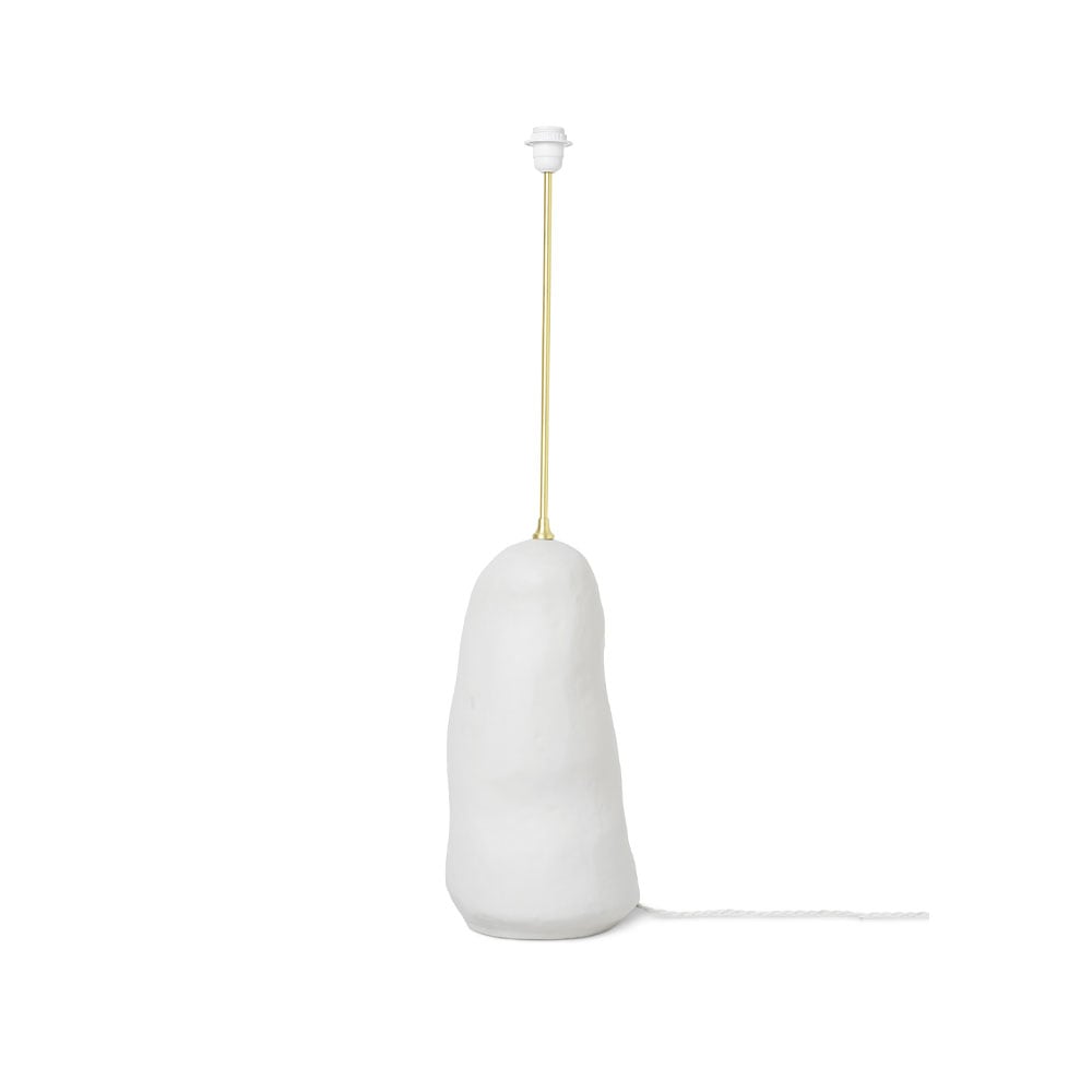 Ferm Living Hebe Lampfoot Off-white, large | Scandinavian Design | Lamp bases | White