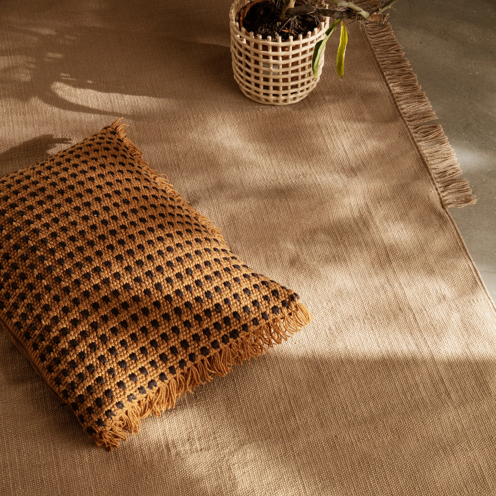 Hem rug small 80x140 cm, Sand Ferm Living