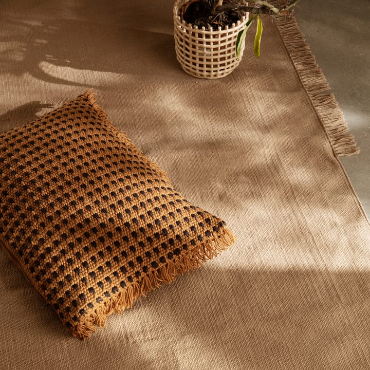 Hem rug square 240x240 cm - Sand - Ferm LIVING