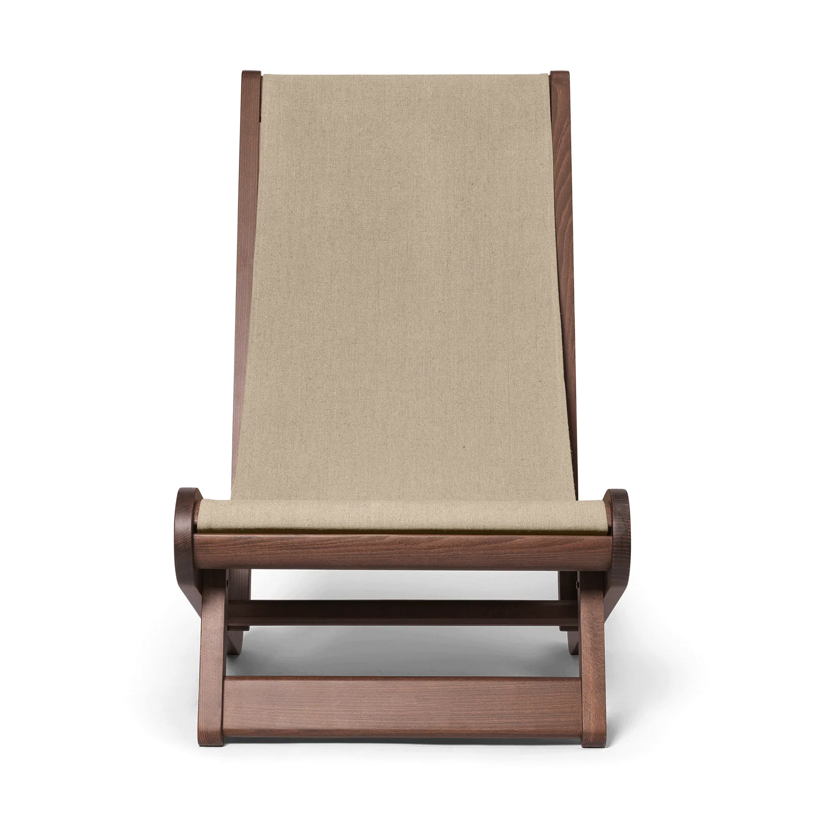 Hemi lounge chair, Dark stained, natural Ferm Living