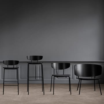 Herman brastool low - Black - ferm LIVING