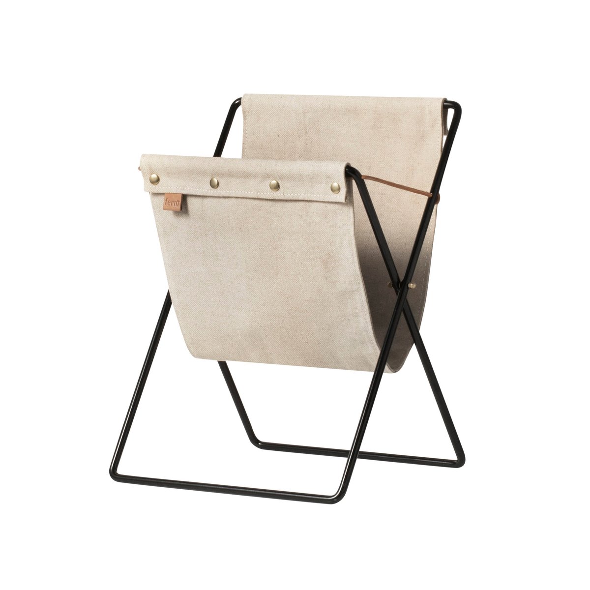 Ferm Living Herman newspaper stand black