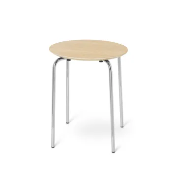 Herman stool - Oak white oiled, chrome stand - Ferm Living
