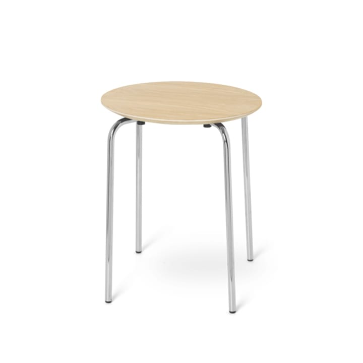 Herman stool - Oak white oiled, chrome stand - Ferm LIVING