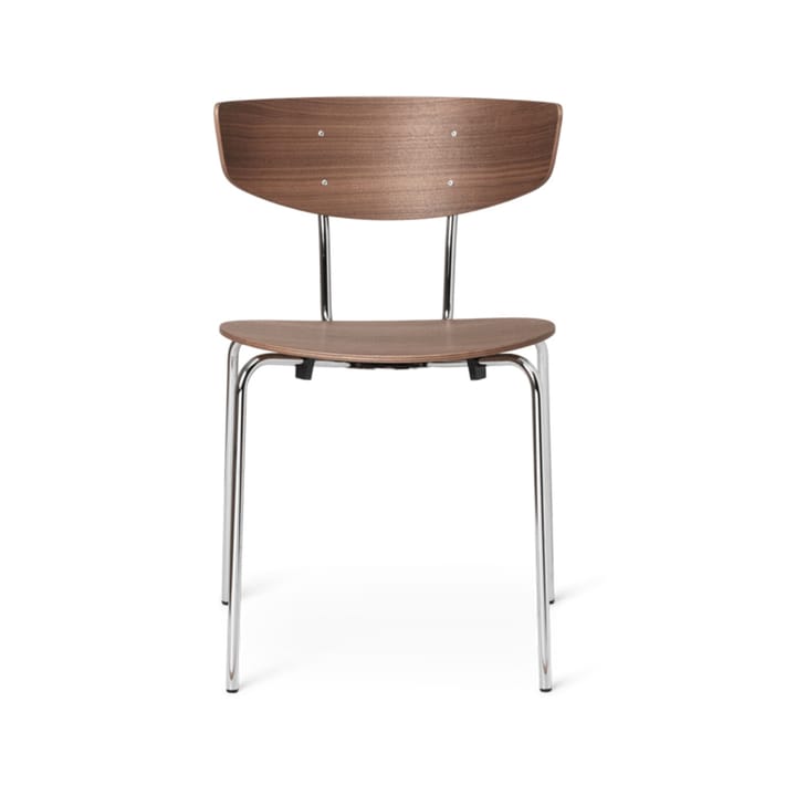 Herman Stool - Walnut, chrome stand - Ferm LIVING