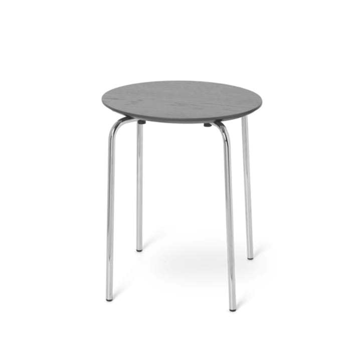 Herman stool - Warm grey, chrome stand - Ferm LIVING