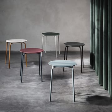 Herman stool - Warm grey, chrome stand - Ferm Living