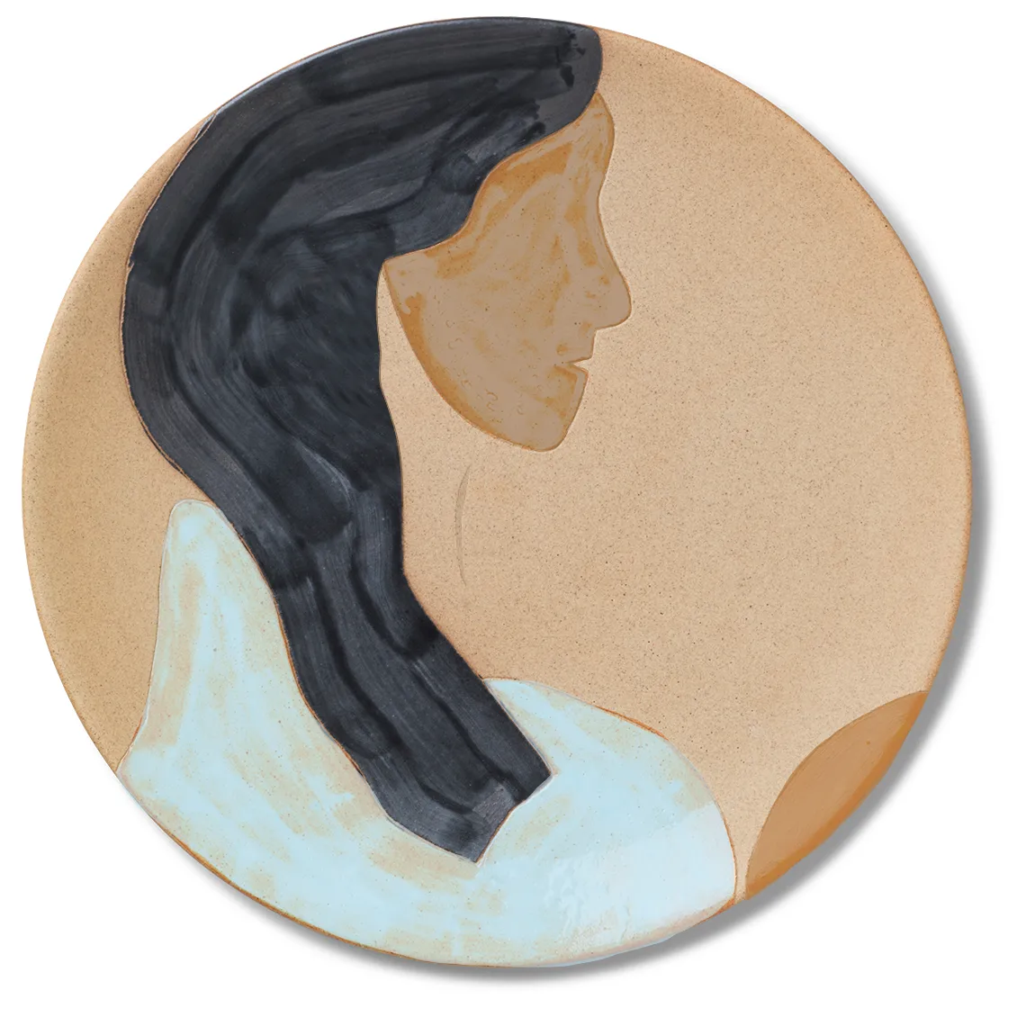 Hessa food- and decoration-plate 37.5 cm, Multi Ferm Living