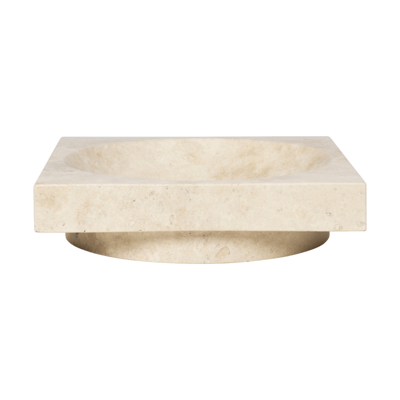 Ferm Living Hew decorative bowl lid Travertine