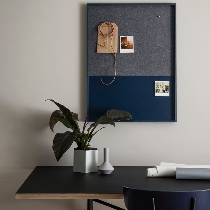 Hexagon flower pot grey, extra large Ferm Living