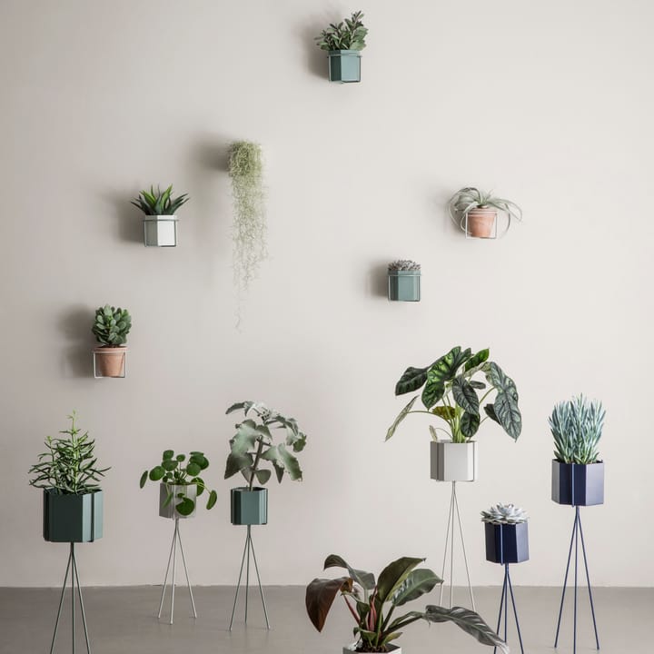 Hexagon flower pot grey, extra large Ferm Living