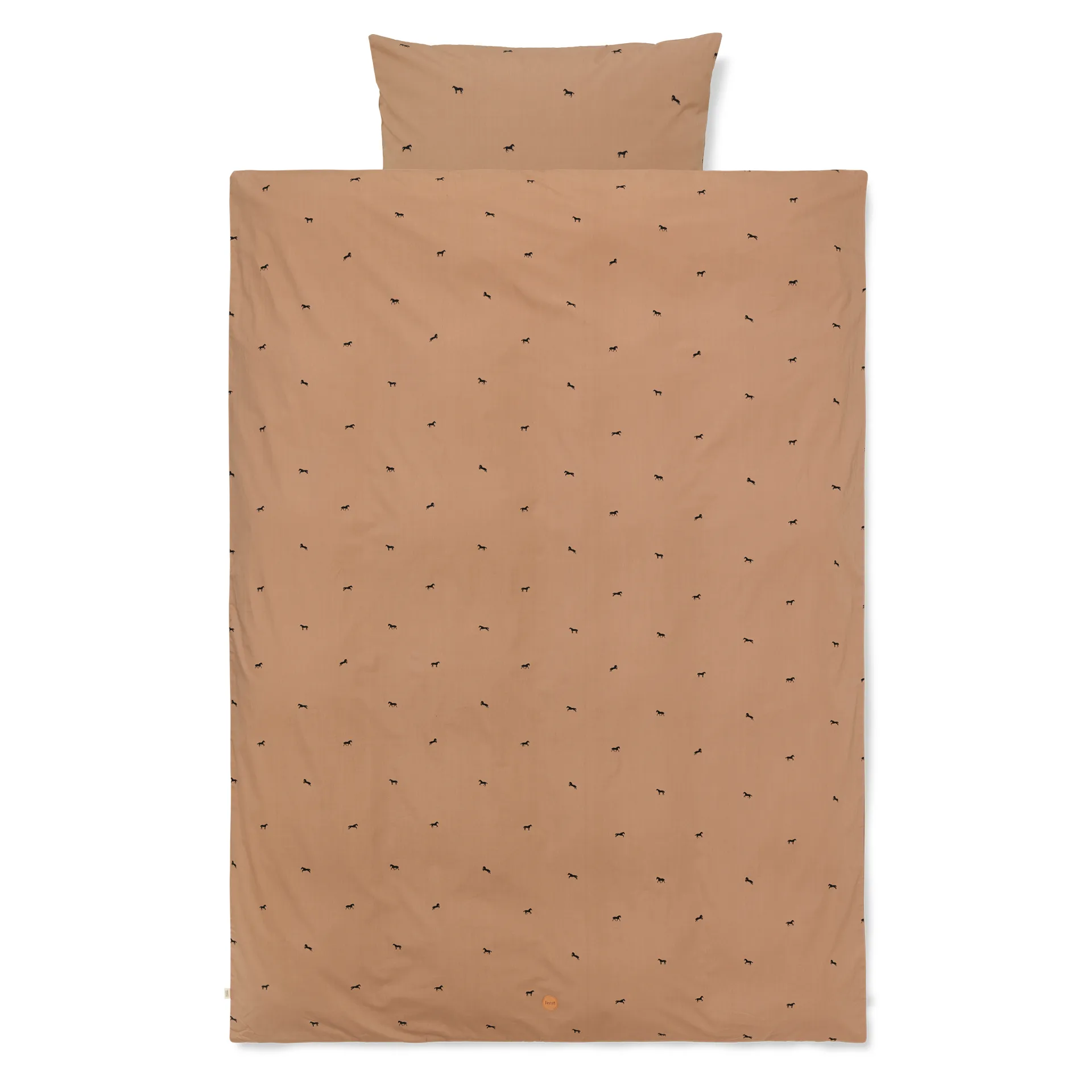 Horse bed set tan, 140x200 cm Ferm Living