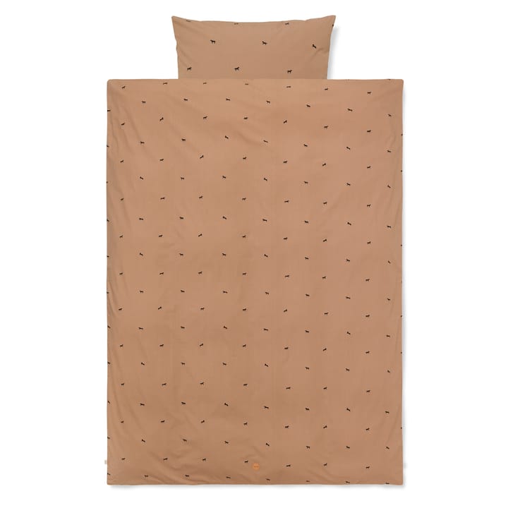 Horse bed set tan, 140x200 cm Ferm Living