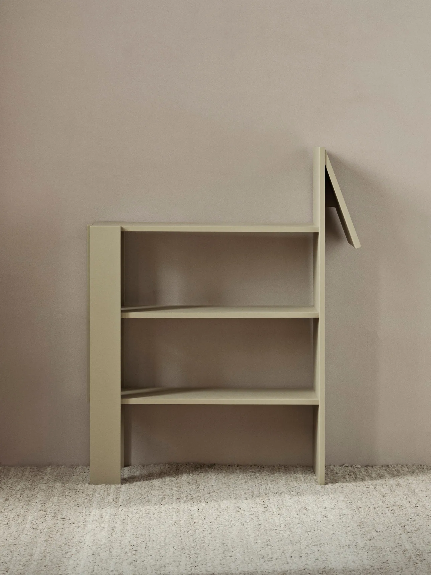 Horse bookshelf 91x111 cm, Cashmere Ferm Living