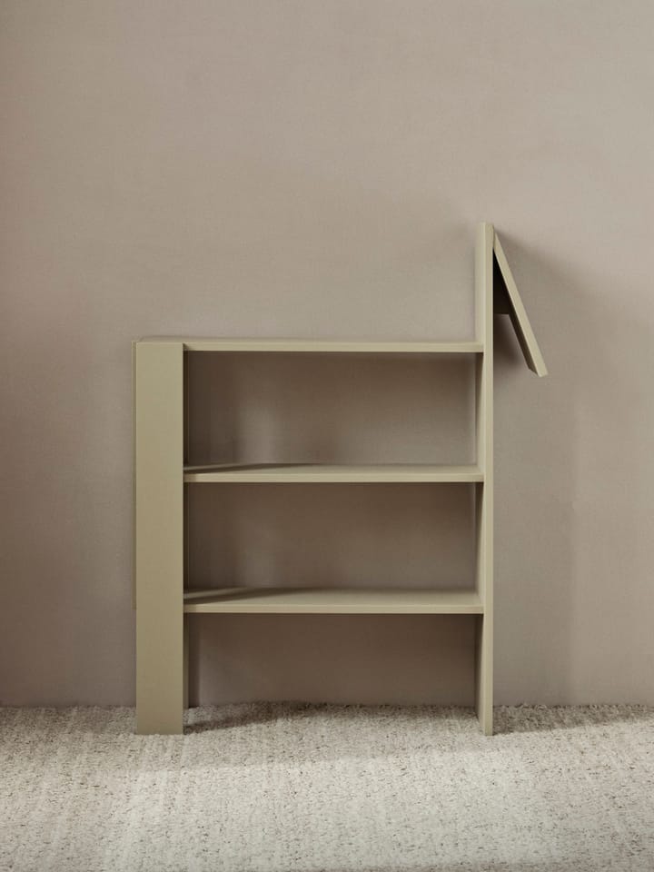Horse bookshelf 91x111 cm - Cashmere - ferm LIVING