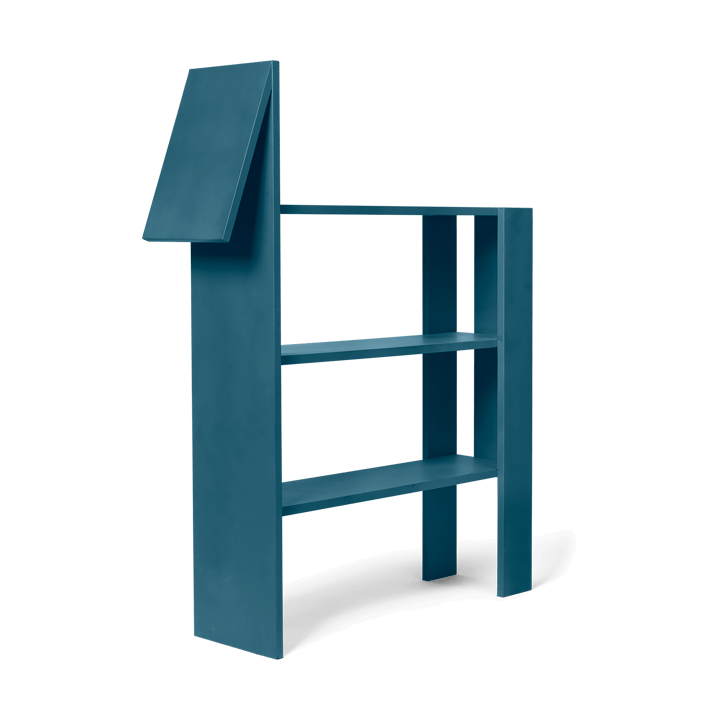 Horse bookshelf 91x111 cm - Dark Blue - ferm LIVING