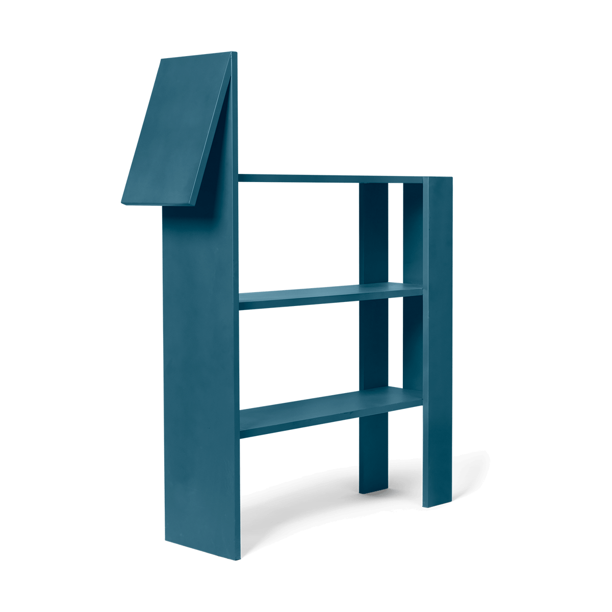 Ferm Living Horse bookshelf 91x111 cm Dark Blue | Scandinavian Design | Shelves & shelving systems | Blue