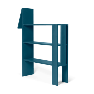 Horse bookshelf 91x111 cm - Dark Blue - ferm LIVING