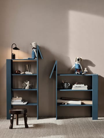 Horse bookshelf 91x111 cm - Dark Blue - ferm LIVING