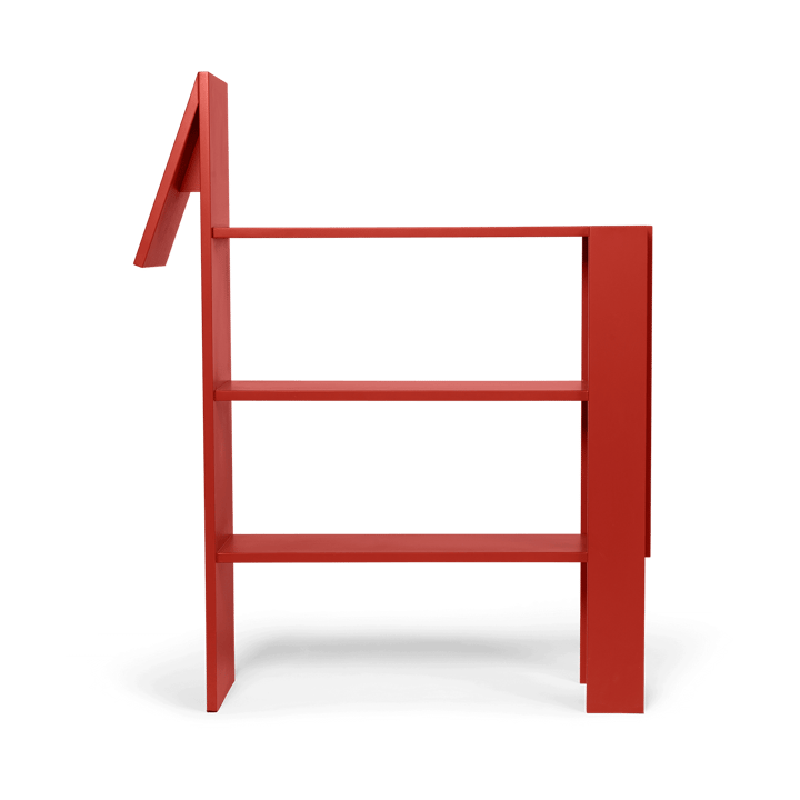 Horse bookshelf 91x111 cm, Poppy Red Ferm Living