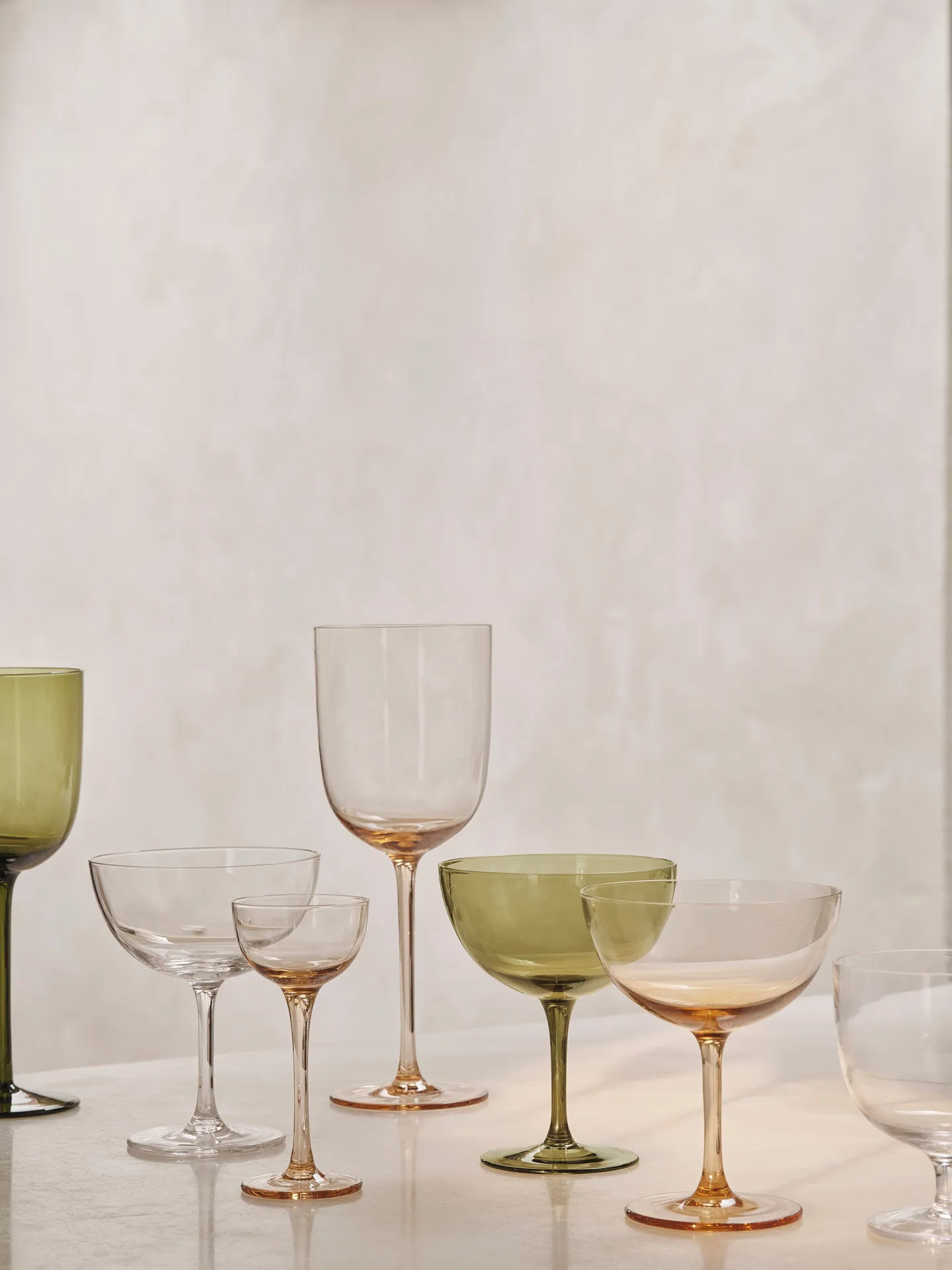 Host cocktail glass 24 cl 2-pack, Blush Ferm Living