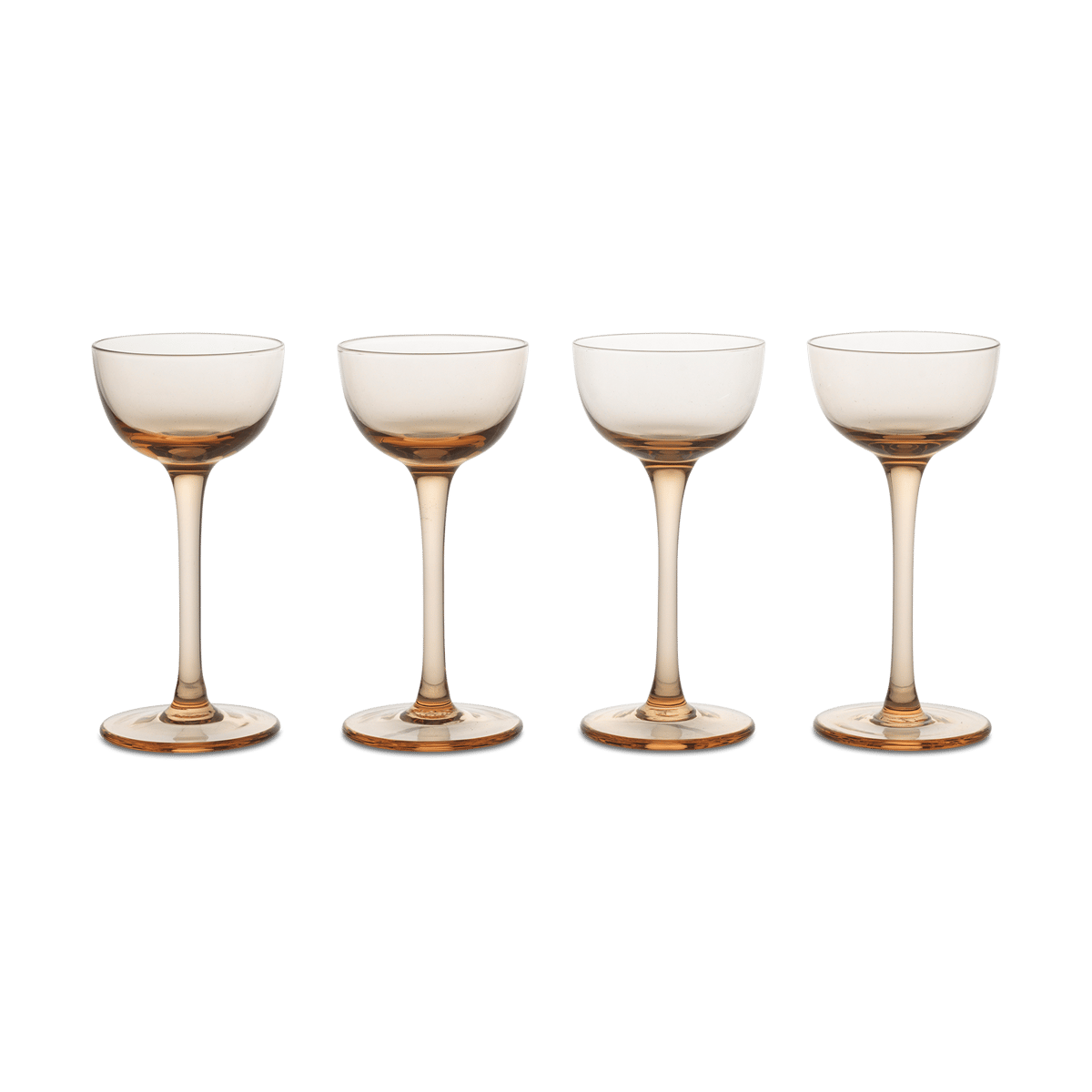 Ferm Living Host liqueur glass 4-pack Blush