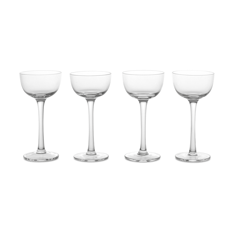 Ferm Living Host liqueur glass 4-pack Clear