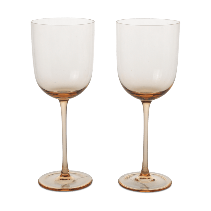 Host red wine glass 36 cl 2-pack - Blush - Ferm LIVING