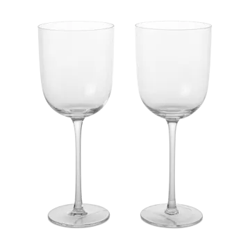 Host red wine glass 36 cl 2-pack - Clear - Ferm Living