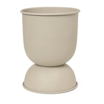 Hourglass flower pot extra small Ø21 cm - Cashmere - Ferm Living