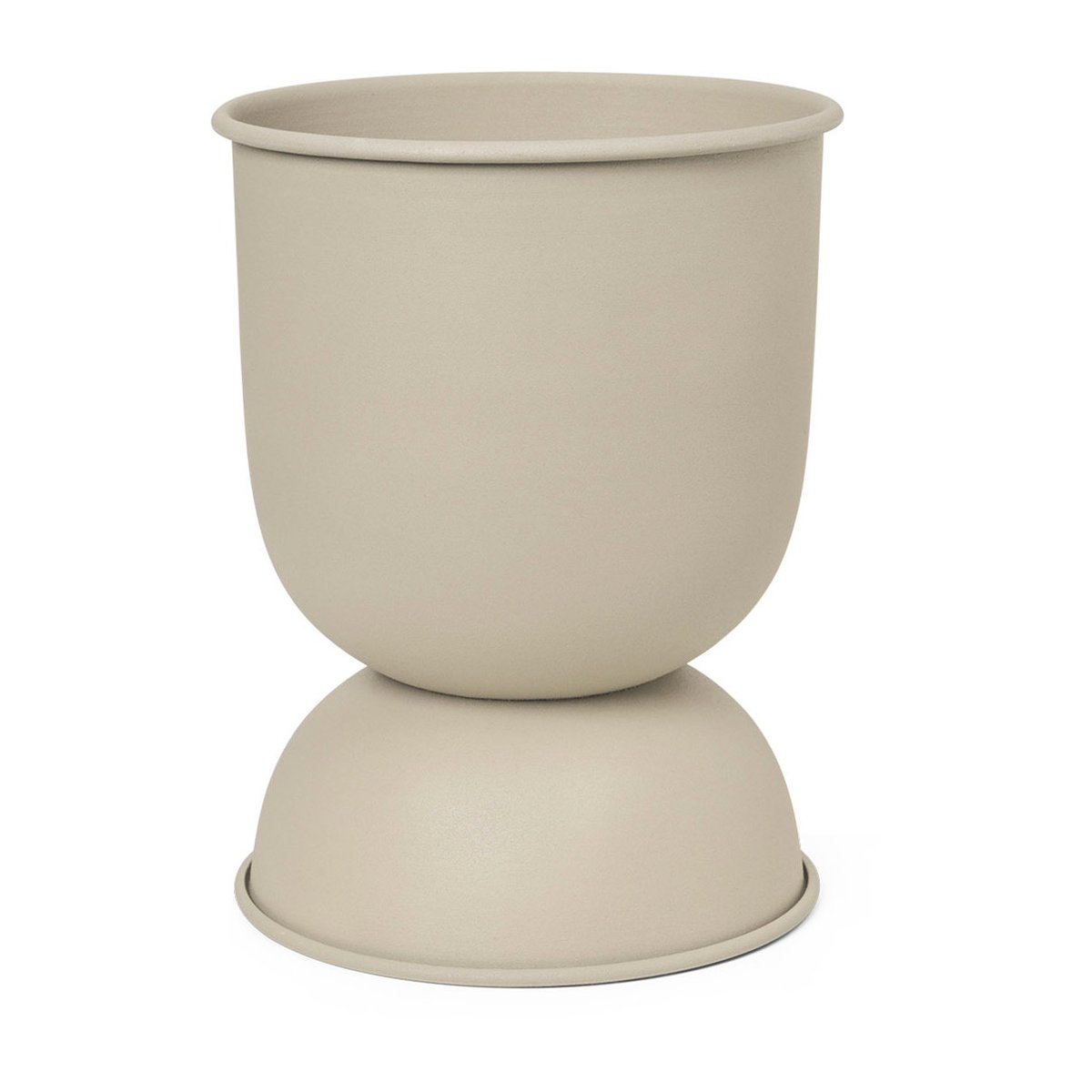 Ferm Living Hourglass flower pot extra small Ø21 cm Cashmere