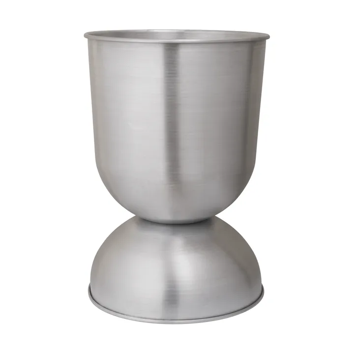 Hourglass flower pot large Ø50 cm - Aluminium - Ferm Living