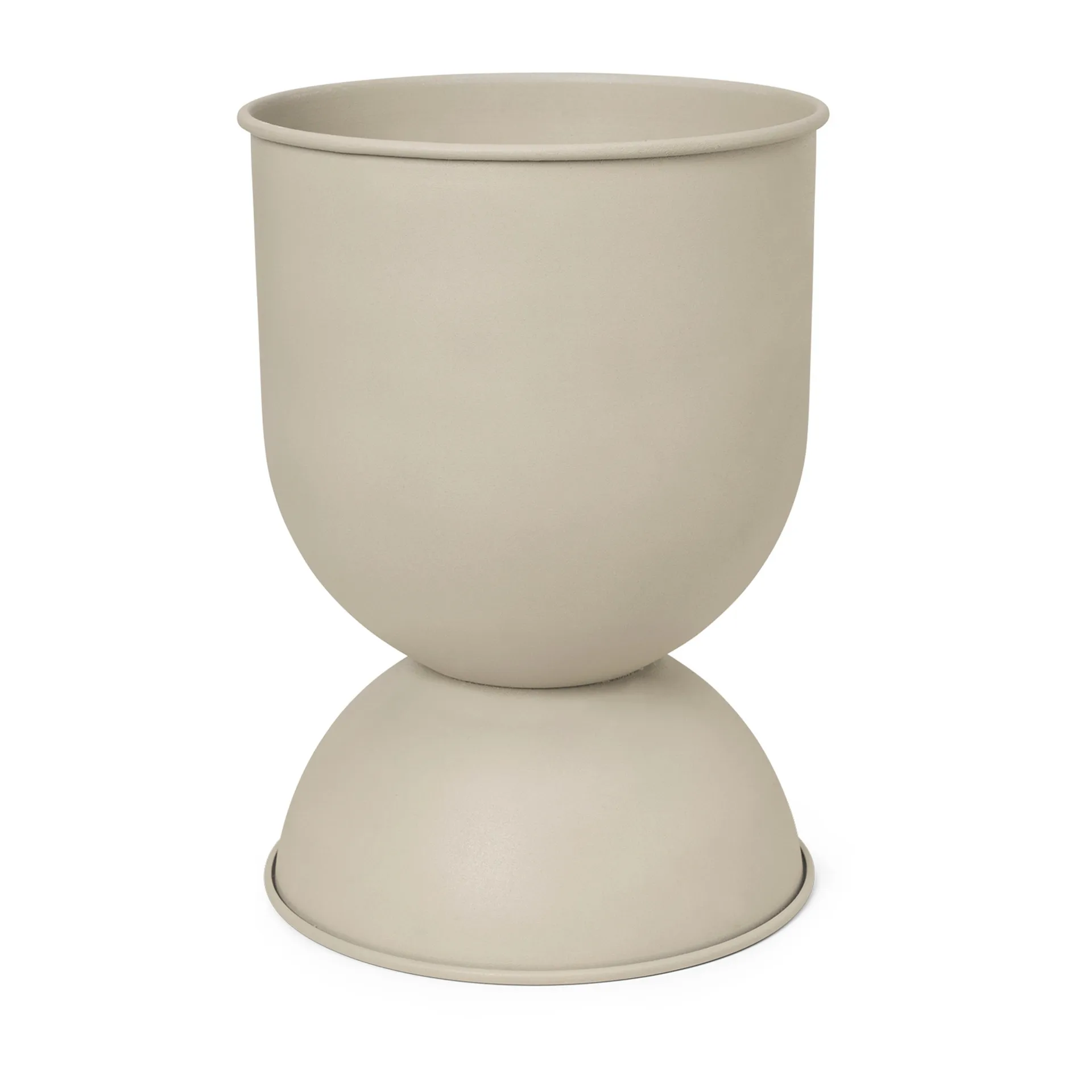 Hourglass flower pot large Ø50 cm, Cashmere Ferm Living
