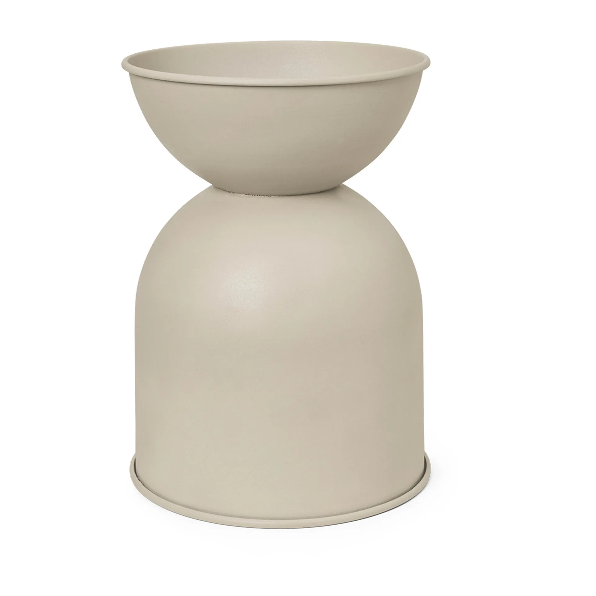 Hourglass flower pot large Ø50 cm, Cashmere Ferm Living