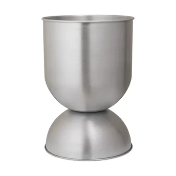 Hourglass flower pot medium Ø40 cm - Aluminium - Ferm Living