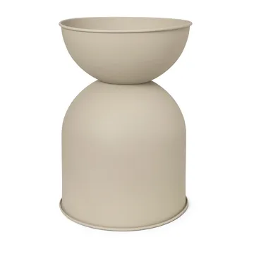 Hourglass flower pot medium Ø40 cm - Cashmere - Ferm Living
