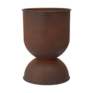 Hourglass flower pot medium Ø40 cm - Rust - Ferm Living