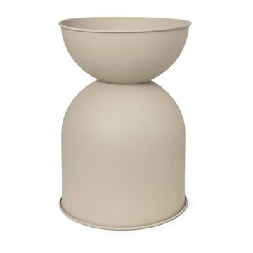Hourglass flower pot medium Ø41 cm - Cashmere - ferm LIVING
