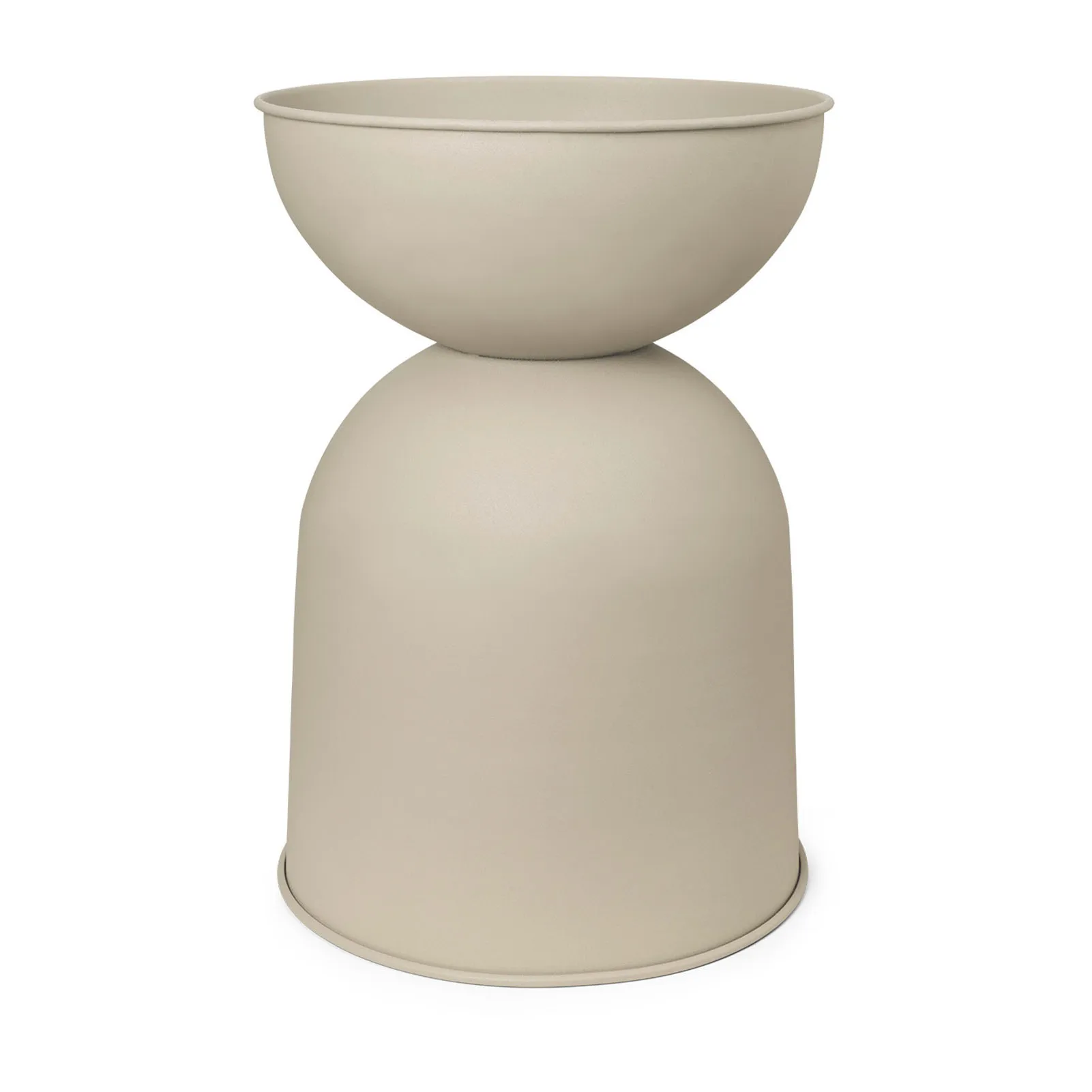Hourglass flower pot small Ø30 cm, Cashmere Ferm Living