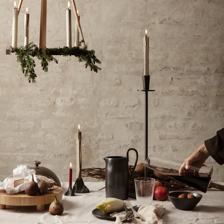 Hoy candle sticks, black Ferm Living