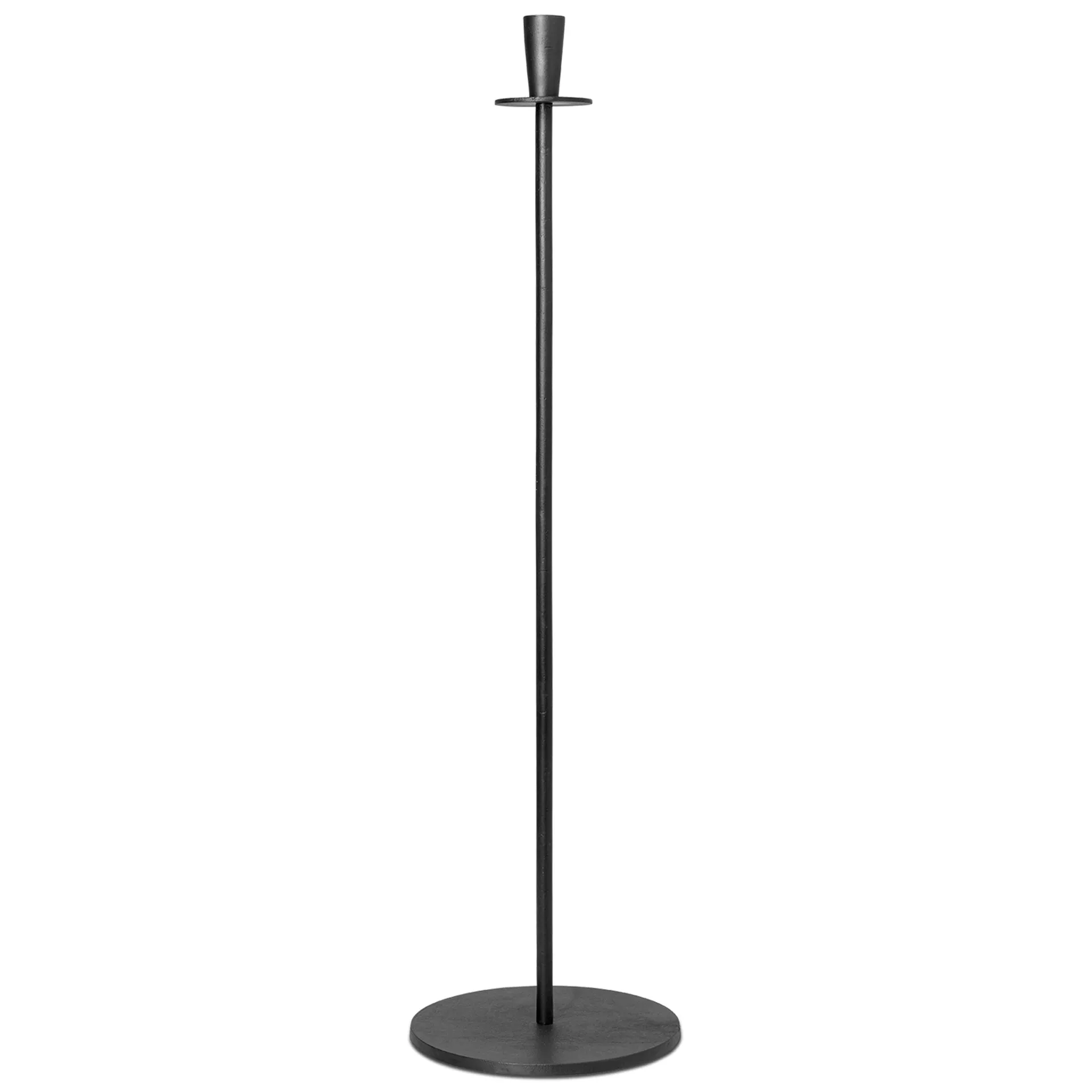Hoy candle sticks tall 86 cm, Black Ferm Living