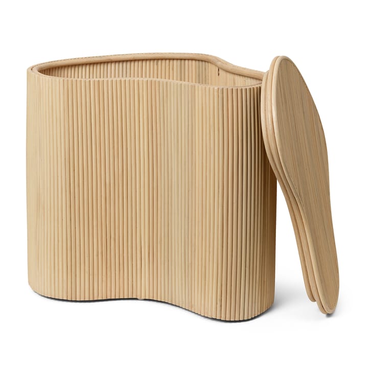 Isola side table with storage - Natural - ferm LIVING