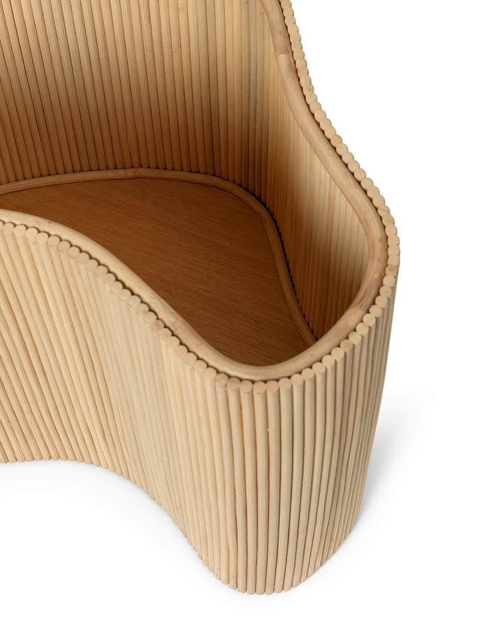 Isola side table with storage, Natural Ferm Living