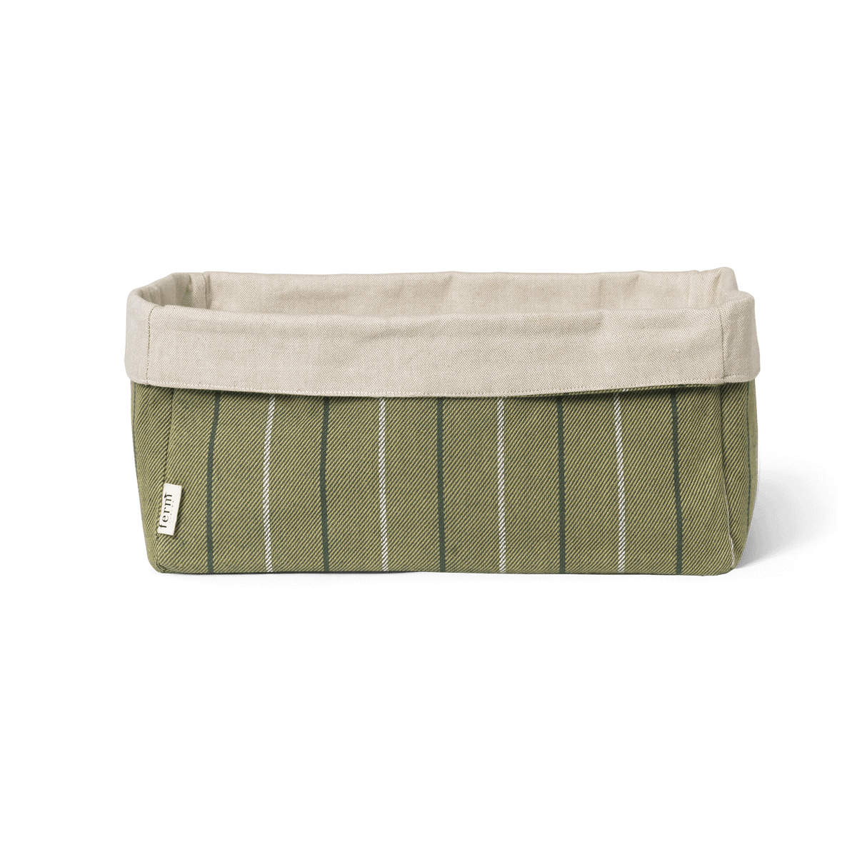 Ferm Living Ito Kitchen Basket bread bin 19x30 cm Natural-seaweed