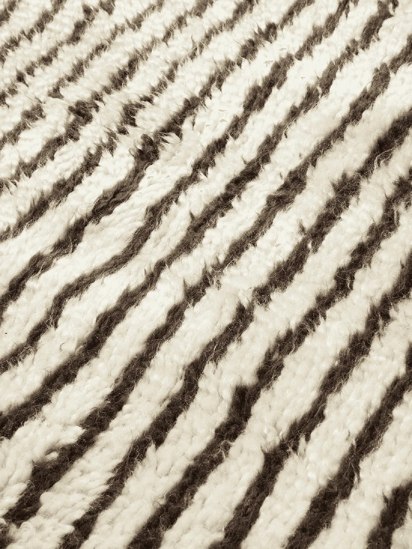 Kami rug, Off white-coffee, 120x180 cm Ferm Living