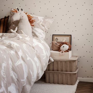 Katie Scott bed set 140x200 cm - sand - ferm LIVING